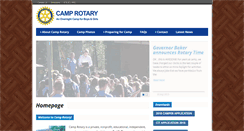 Desktop Screenshot of camprotary.org
