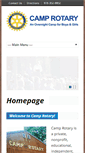 Mobile Screenshot of camprotary.org